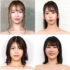 Nozomi Maruyama Marie Okubo Momoha Sakurada Momo Mogami